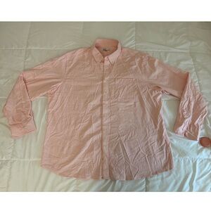 light salmon pink sonoma collared button down long sleeve